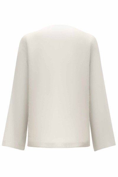Solid Color Linen Short Jacket - 8