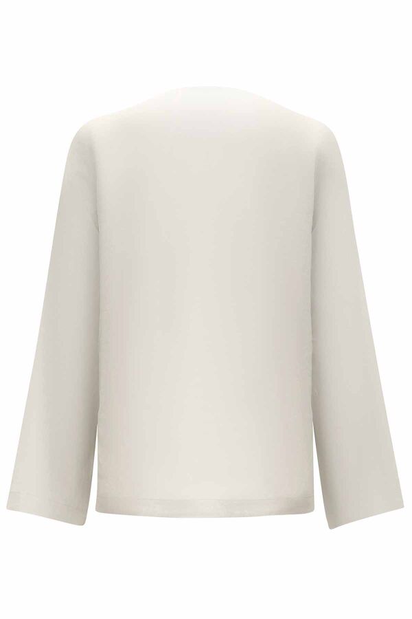 Solid Color Linen Short Jacket - 8