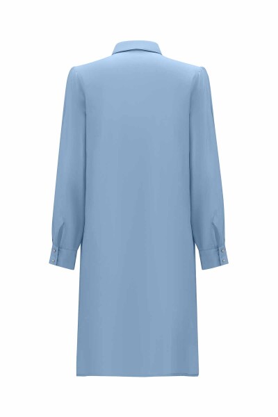 Stone Detailed Cupro Shirt - 8