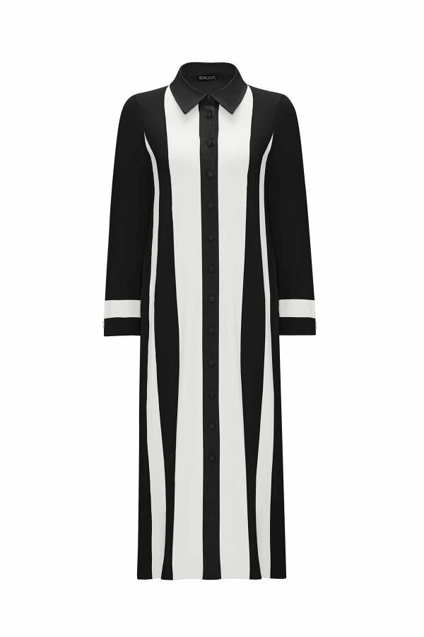 Stripe Detailed Jacket - 8