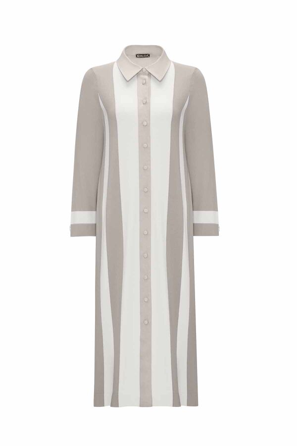 Stripe Detailed Jacket - 10