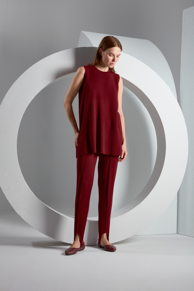 T23K-6000 Basic Kolsuz Triko Tunik - 3