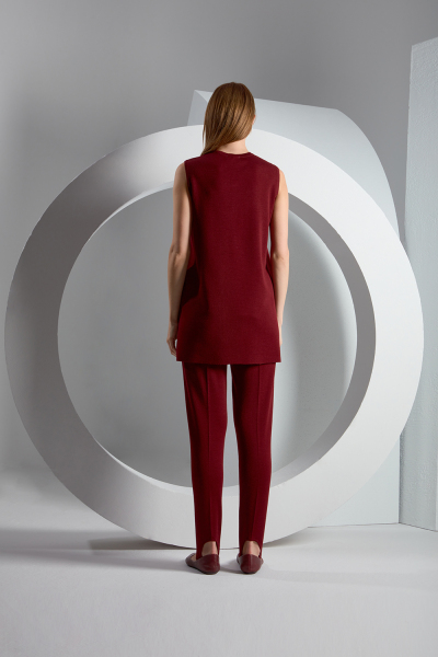 T23K-6000 Basic Kolsuz Triko Tunik - 4