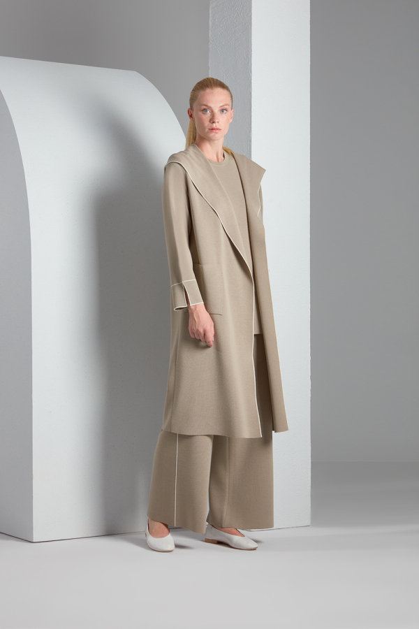 T23K-6000 Basic Kolsuz Triko Tunik - 11