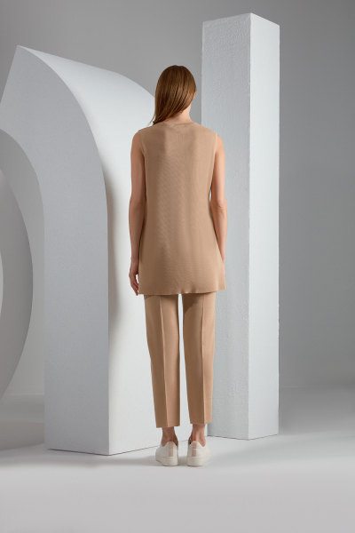 T23K-6000 Basic Kolsuz Triko Tunik - 2