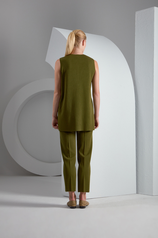 T23K-6000 Basic Kolsuz Triko Tunik - 13