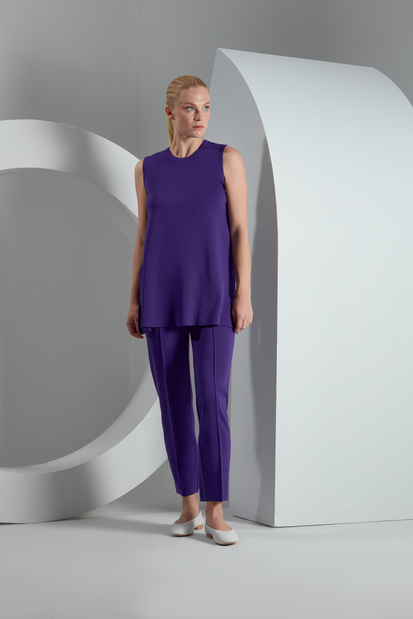 T23K-6000 Basic Kolsuz Triko Tunik - 20