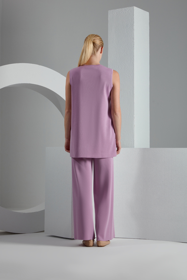 T23K-6000 Basic Kolsuz Triko Tunik - 23