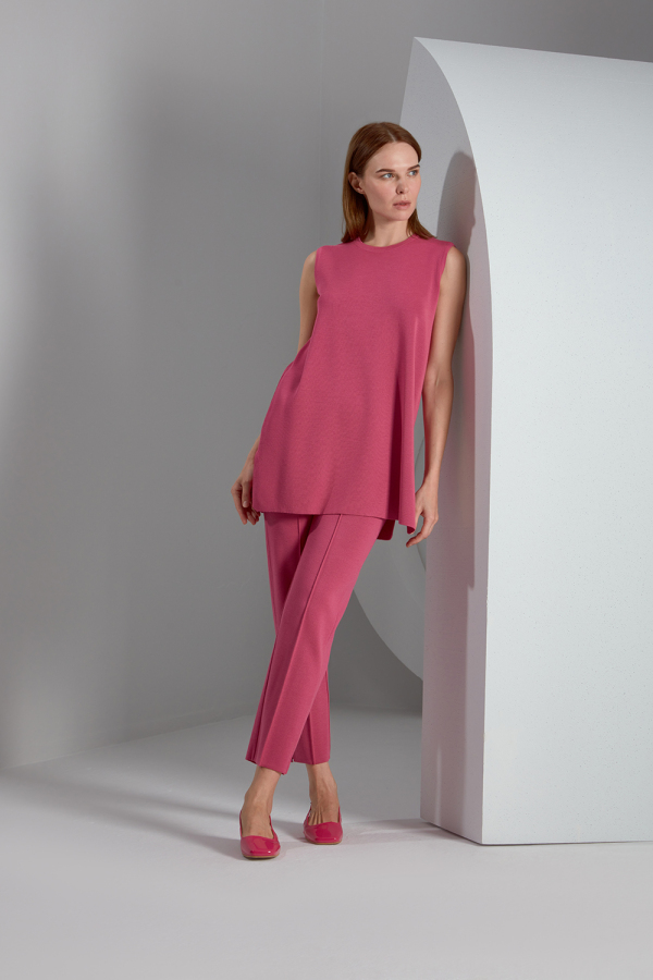 T23K-6000 Basic Kolsuz Triko Tunik - 27