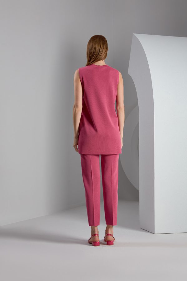 T23K-6000 Basic Kolsuz Triko Tunik - 28
