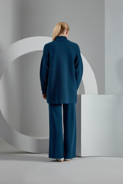 T23K-6007 Fitilli Triko Tunik - 15