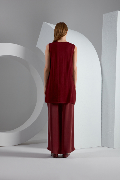 T23K-6032 Kolsuz Kupra Triko Tunik - 5