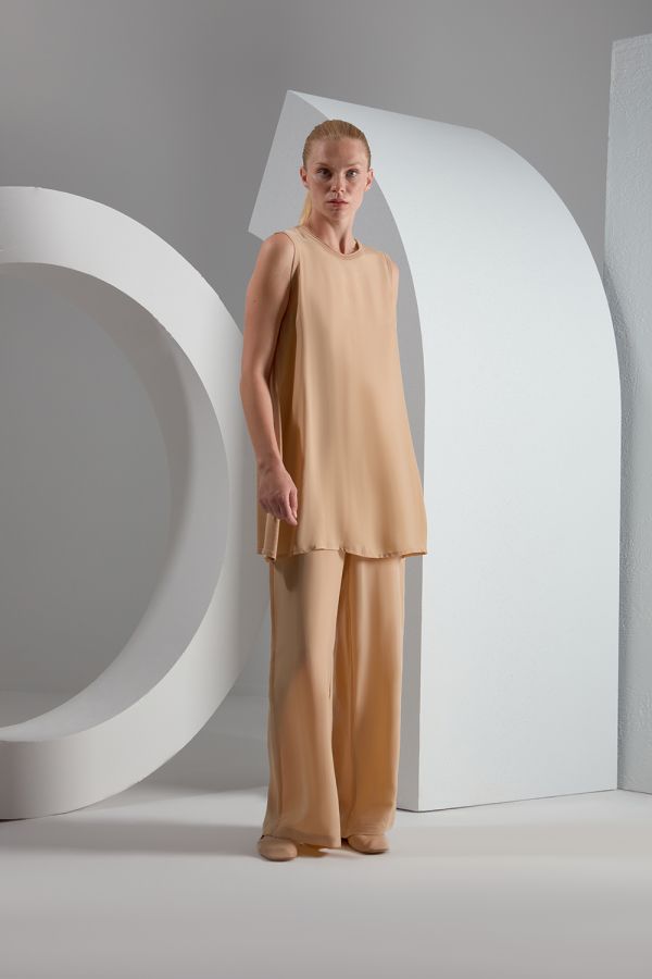 T23K-7004 Cupra Wide Leg Trousers - 2