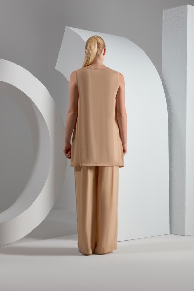 T23K-7004 Cupra Wide Leg Trousers - 3