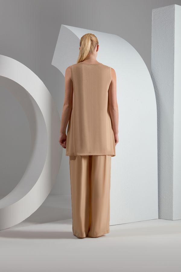 T23K-7004 Cupra Wide Leg Trousers - 3