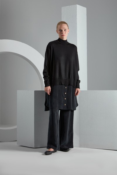 T23K-7004 Cupra Wide Leg Trousers - 4