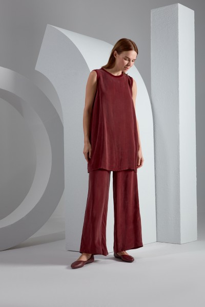 T23K-7004 Kupra Bol Paça Pantolon - 5