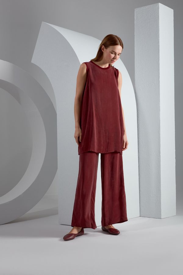 T23K-7004 Kupra Bol Paça Pantolon - 5