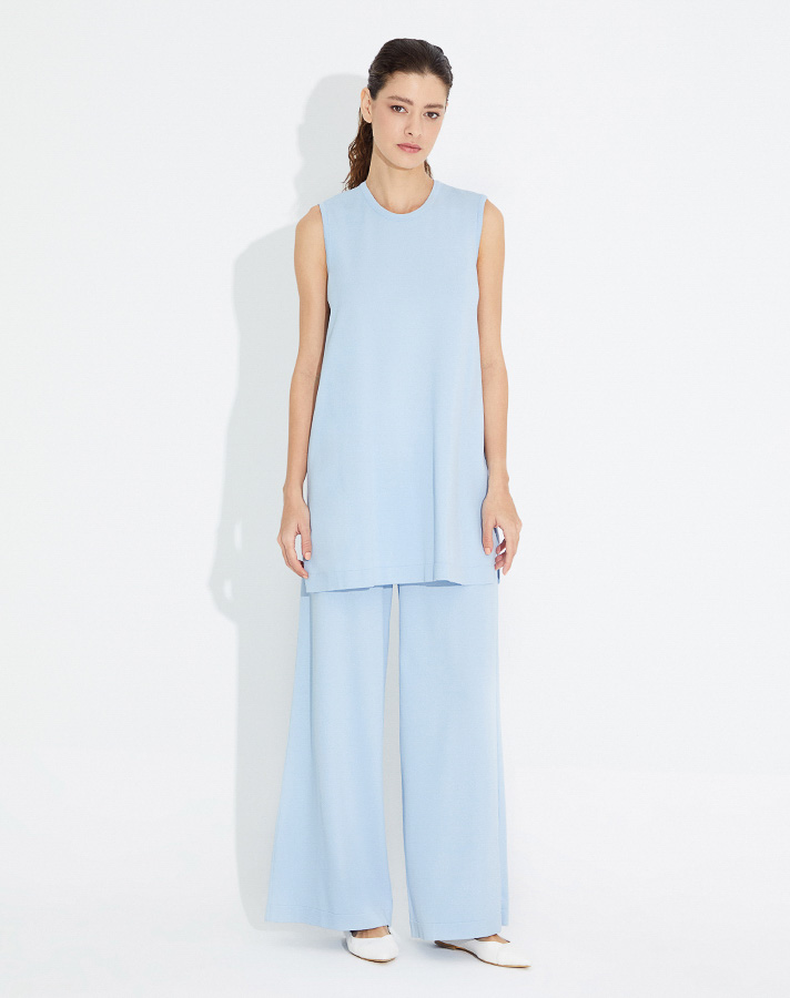T23Y-6000 Kolsuz Triko Tunik - 2