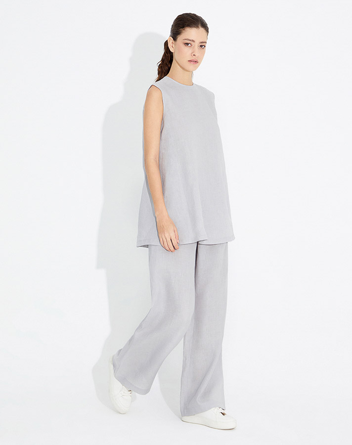 T23Y-6000 Kolsuz Triko Tunik - 9