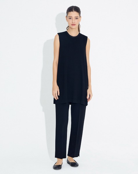 T23Y-6000 Kolsuz Triko Tunik - 18