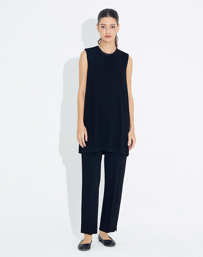 T23Y-6000 Kolsuz Triko Tunik - 18