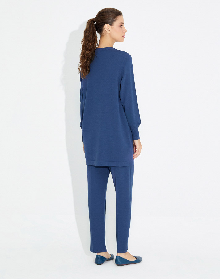 T23Y-6001 Düğme Aksesurarlı Basic Tunik - 21