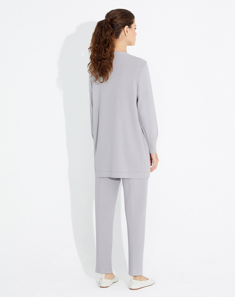 T23Y-6001 Düğme Aksesurarlı Basic Tunik - 14