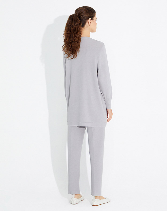 T23Y-6001 Düğme Aksesurarlı Basic Tunik - 14