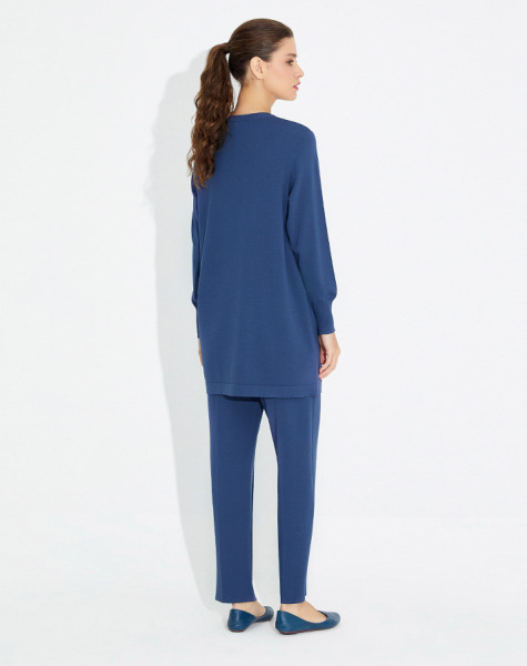 T23Y-6001 Düğme Aksesurarlı Basic Tunik - 21