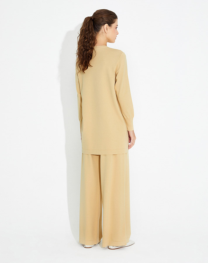 T23Y-6001 Düğme Aksesurarlı Basic Tunik - 27