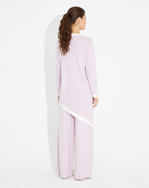 T23Y-6004 Asimetrik Kesim Triko Tunik - 4