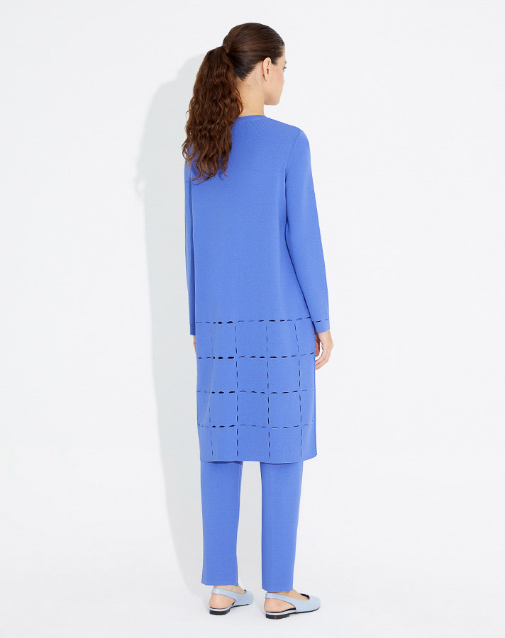 T23Y-6011 Ajurlu Triko Tunik - 8