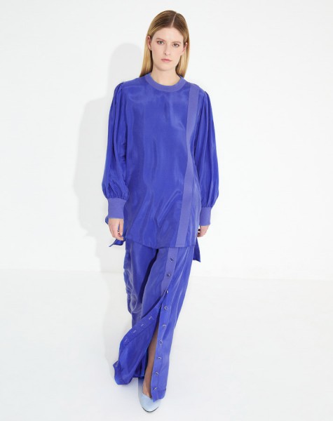 T23Y-6033 Balon Kollu Kupra Tunik - 10