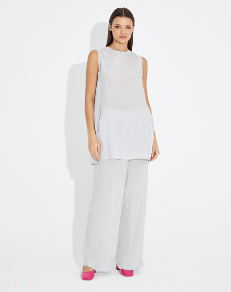 T23Y-6034 Kolsuz Kupra Triko Basic Tunik - 7