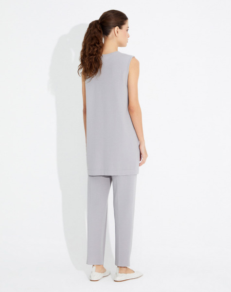 T23Y-7000 Dar Paça Triko Pantolon - 15