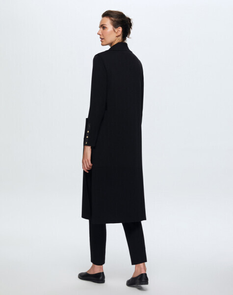 T24K-1000 Uzun Triko Yelek BLACK - 26