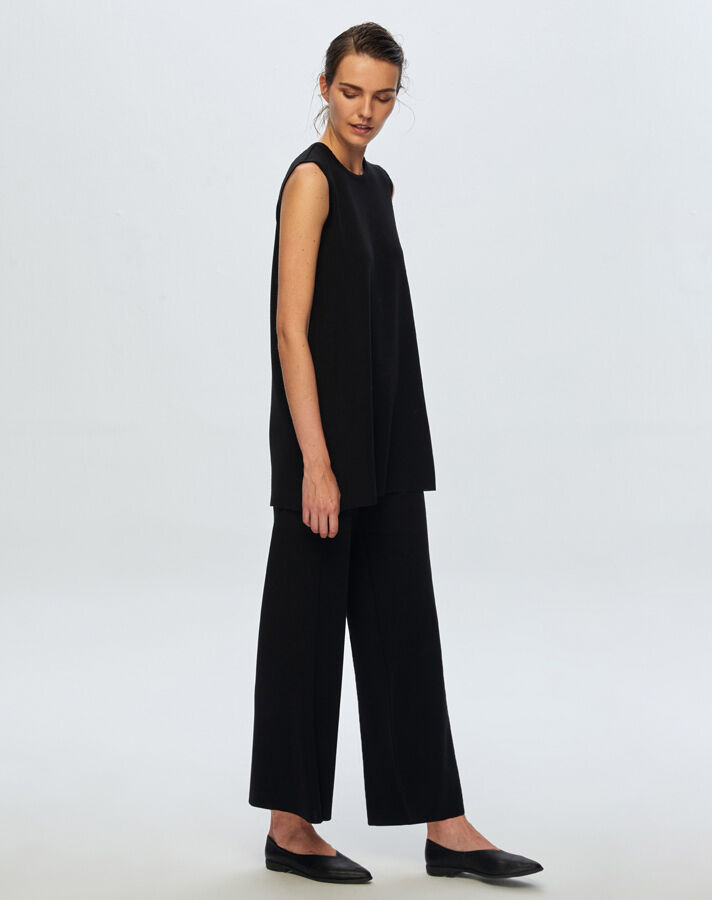 T24K-6000 Kolsuz Basic Tunik BLACK - 1