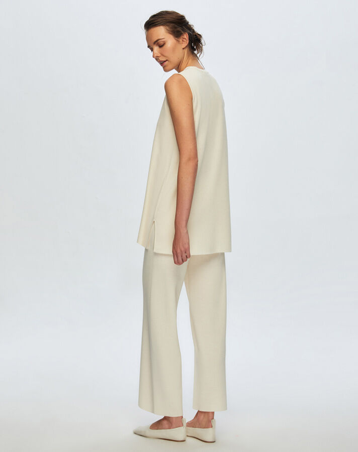T24K-6000 Kolsuz Basic Tunik FEDE-ECRU - 2