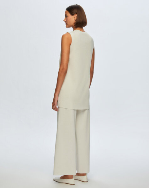 T24K-6000 Kolsuz Basic Tunik FEDE-ECRU - 4