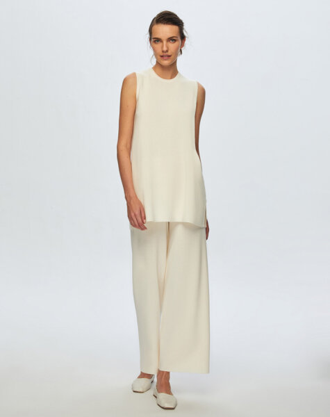 T24K-6000 Kolsuz Basic Tunik FEDE-ECRU 