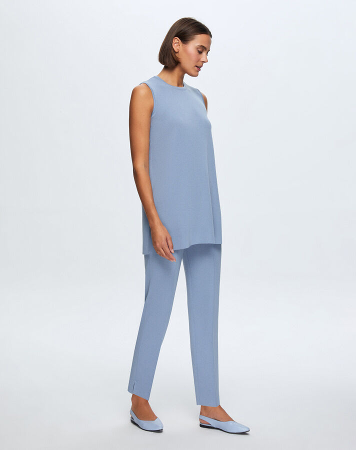 T24K-6000 Kolsuz Basic Tunik OVALE-BLUE - 1