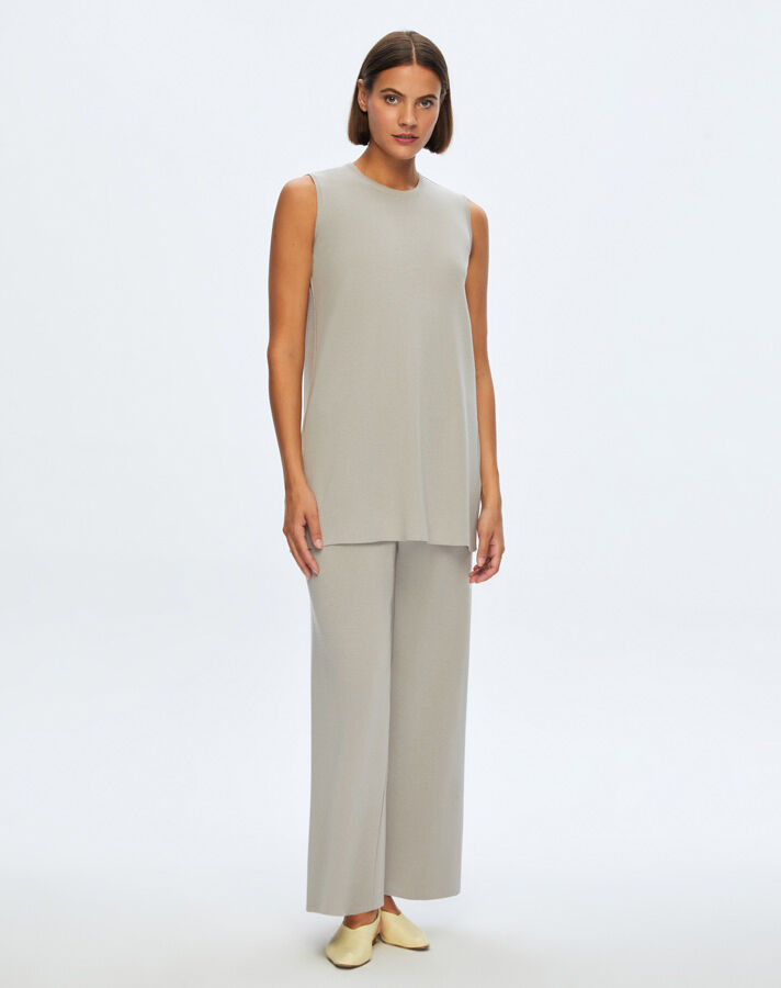 T24K-6000 Kolsuz Basic Tunik TERRA-MİLKY - 1