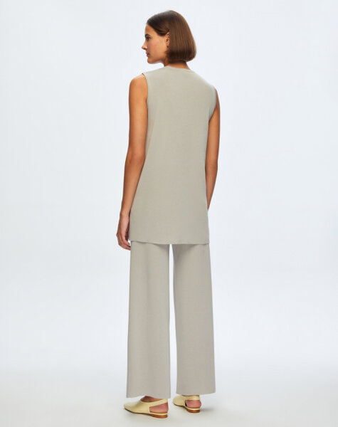 T24K-6000 Kolsuz Basic Tunik TERRA-MİLKY - 3