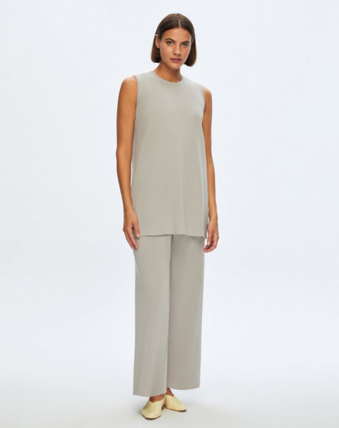 T24K-6000 Kolsuz Basic Tunik VİLLA-GREY - MISS DALIDA