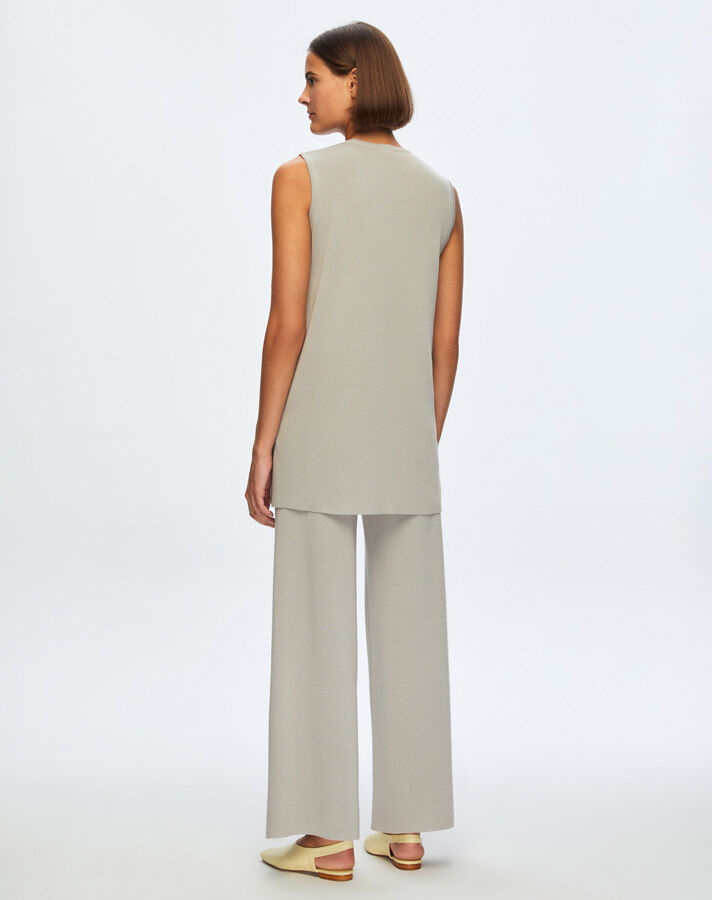 T24K-6000 Kolsuz Basic Tunik VİLLA-GREY - 3