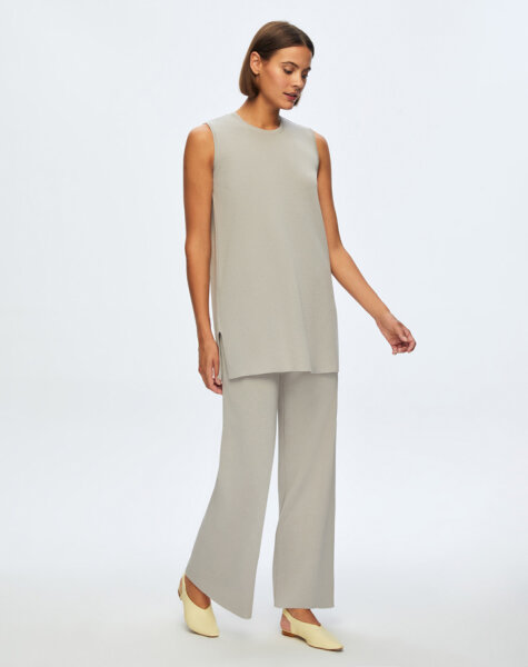 T24K-6000 Kolsuz Basic Tunik VİLLA-GREY - 2