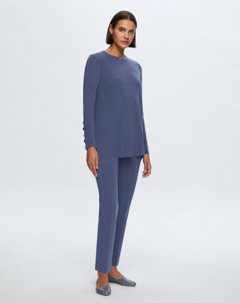 T24K-6001 Uzun Kollu Basic Tunik OGGİ-BULLET - MISS DALIDA
