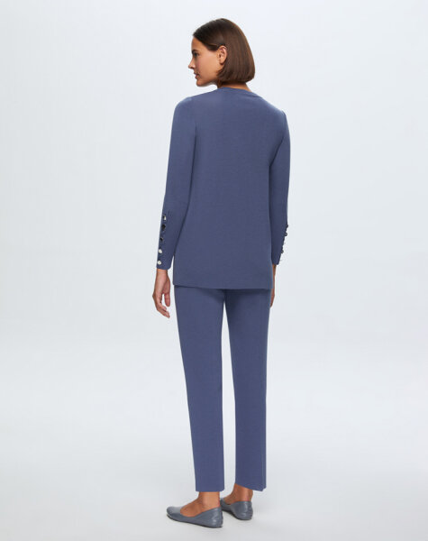 T24K-6001 Uzun Kollu Basic Tunik OGGİ-BULLET - MISS DALIDA (1)