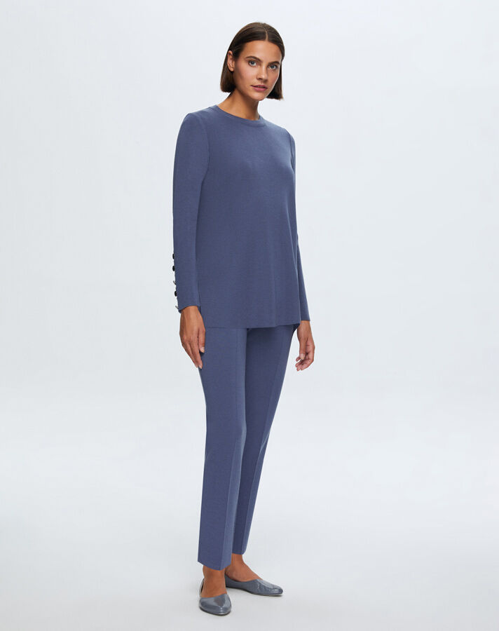 T24K-6001 Uzun Kollu Basic Tunik OGGİ-BULLET - 1